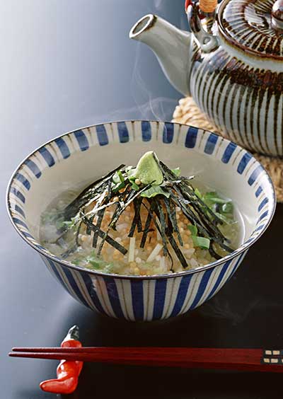 「さっぱりとお茶漬け」はほとんど糖質だけ