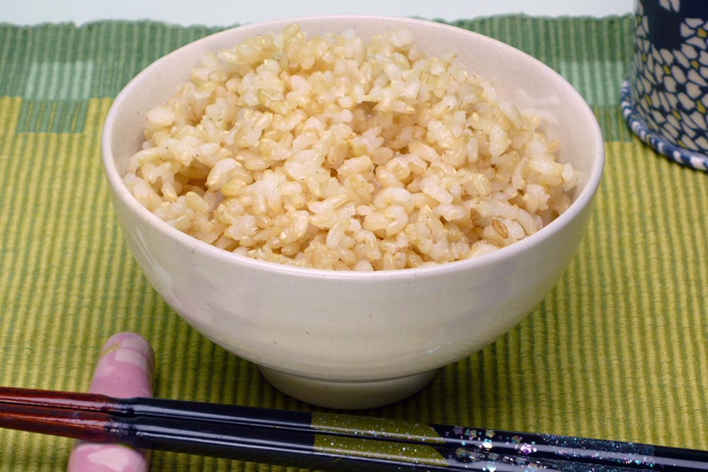 玄米食は、さまざまな栄養素があります